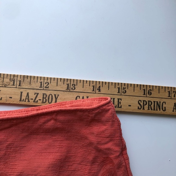 Vintage 60s Style Tiki Classics Coral Silk Capris - Picture 8 of 9